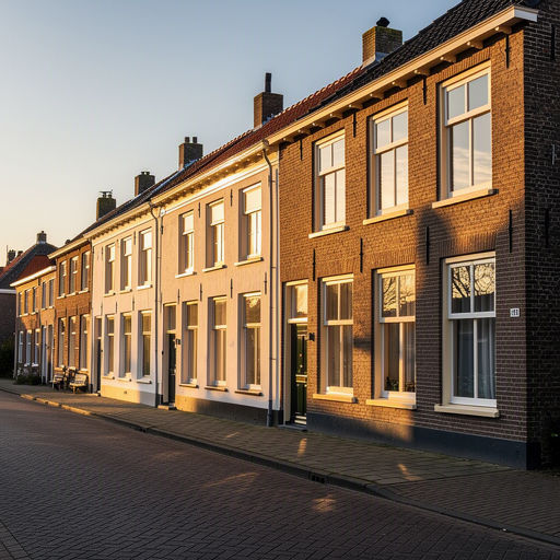 Vrijstaande duinwoning in Callantsoog met crèmewitte kunststof kozijnen